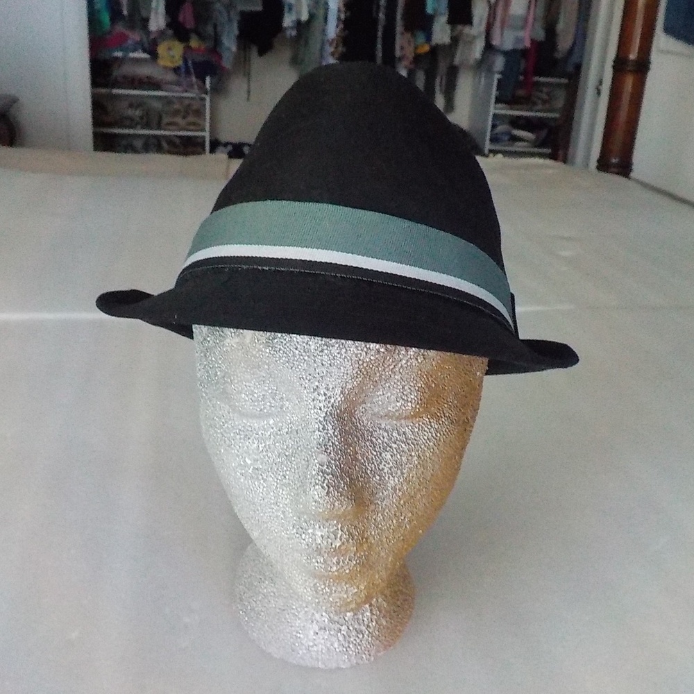Polo Black Fedora Gray Band (UNISEX) - Picture 3 of 9